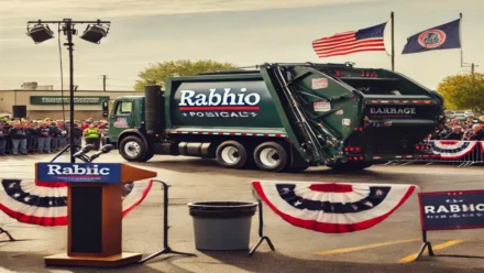 Trump’s Garbage Truck Stunt: Political Theater or Clever Jab at Biden?